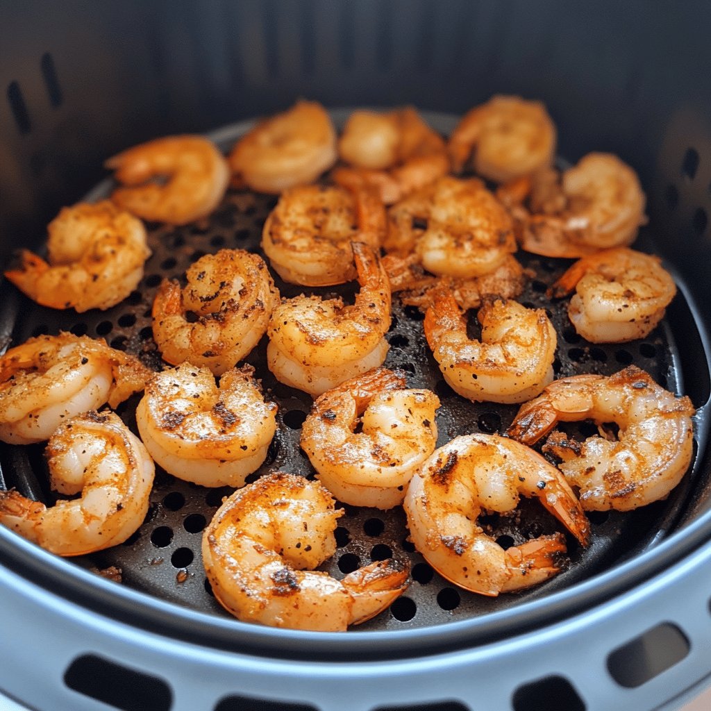 Air Fryer Frozen Shrimp