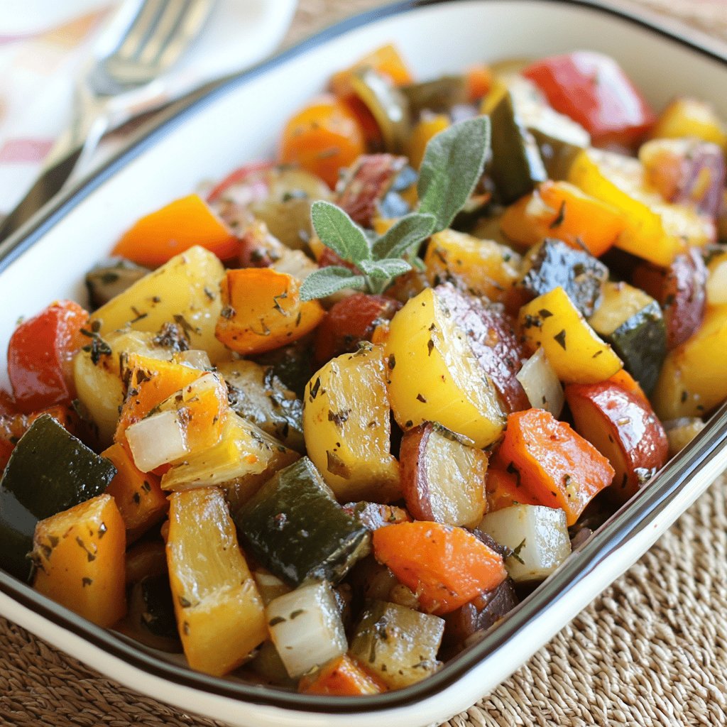 Oven-Baked Vegetables