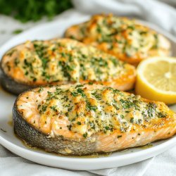 Delicious Baked Salmon Steaks