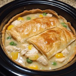 Slow Cooker Chicken Pot Pie