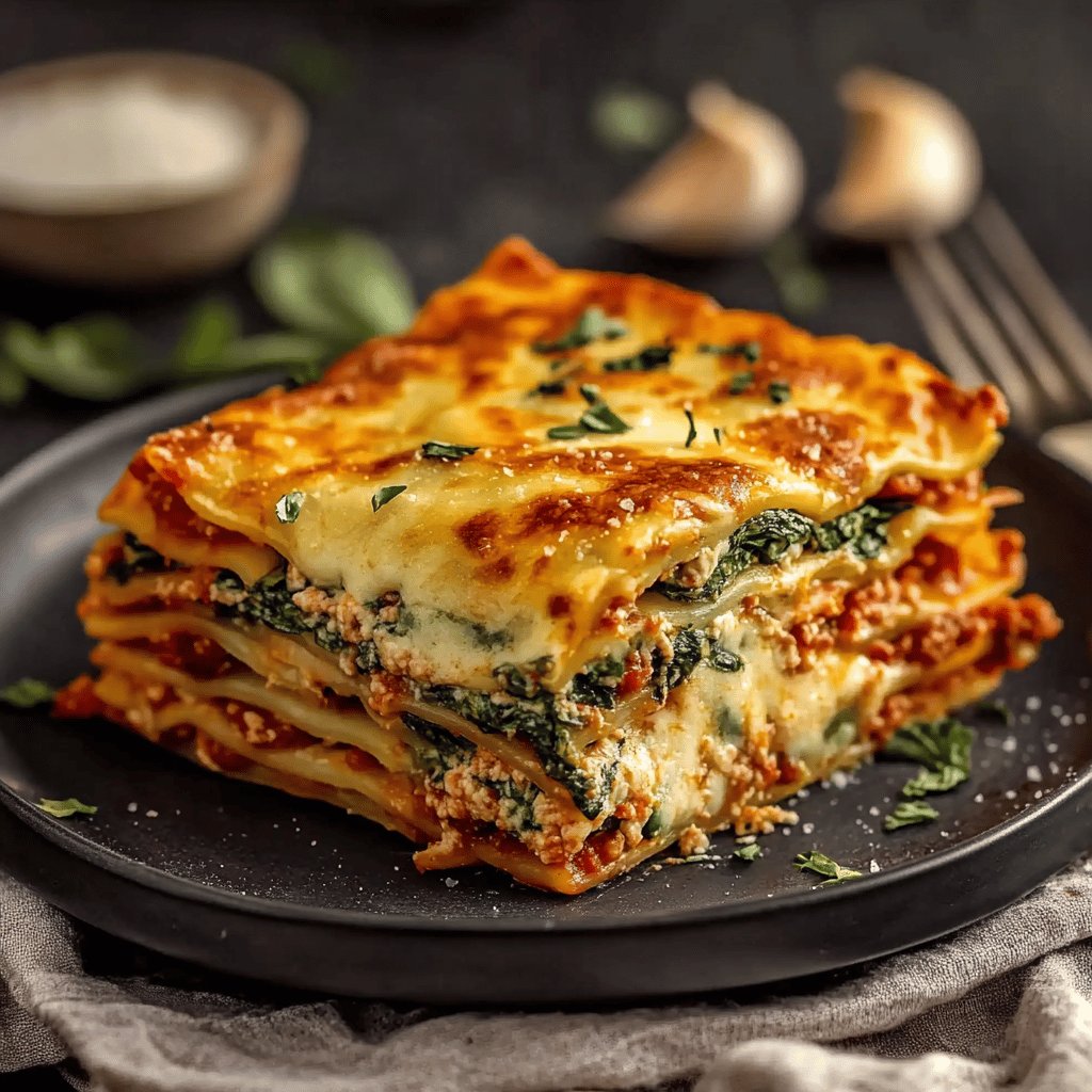 Spinach Lasagna