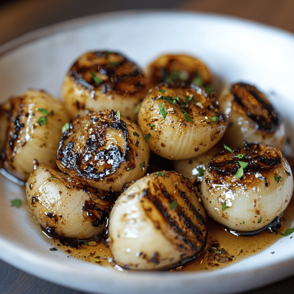 Grilled Cipollini Onions