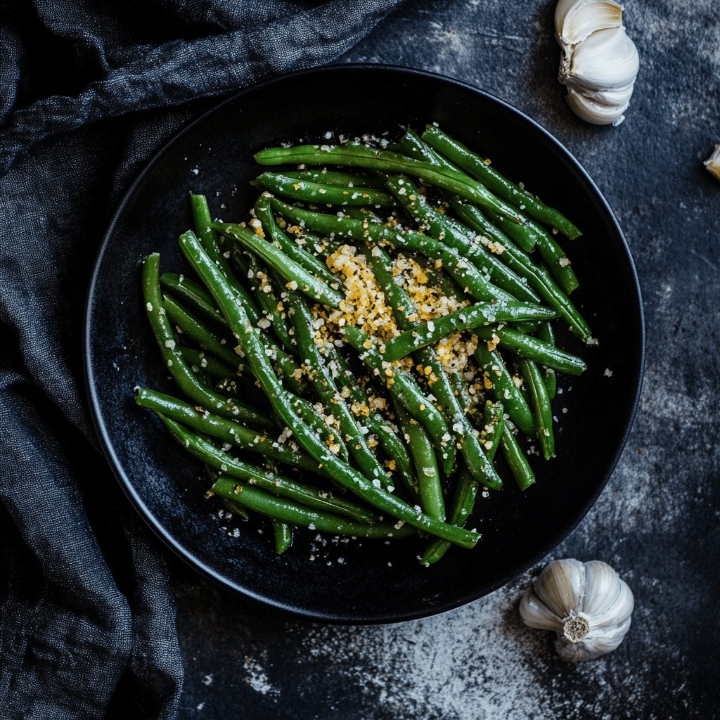 Simple Garlic Green Beans