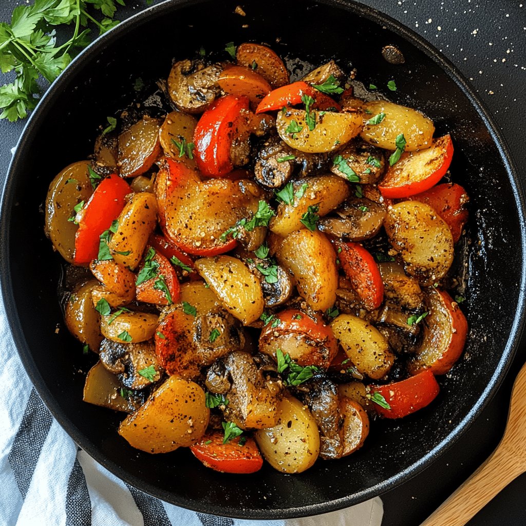 Garlic Veggie Sauté