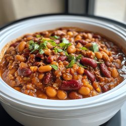 Slow Cooker Homemade Beans