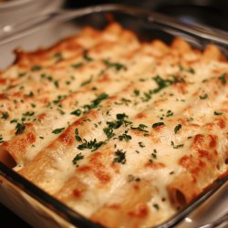 Three Cheese Manicotti