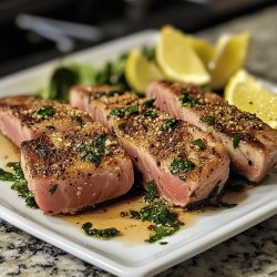 Seared Ahi Tuna Steaks