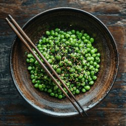 Spicy Wasabi Green Peas