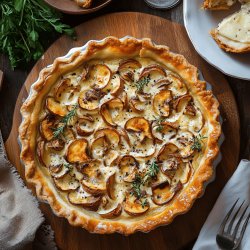 Tarte aux poireaux