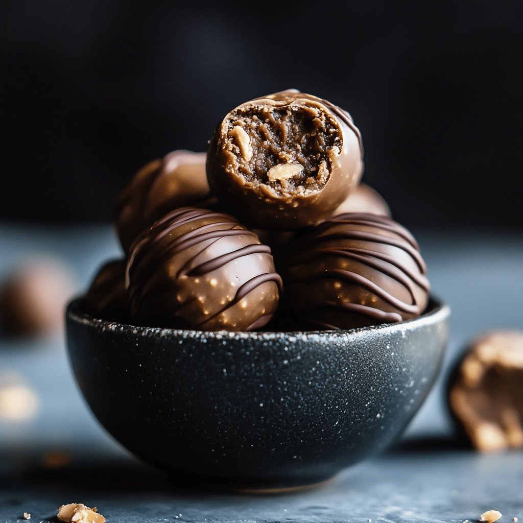 Simple Peanut Butter Energy Balls