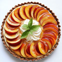 Tarte fine aux nectarines