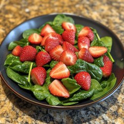 Spinach and Strawberry Salad