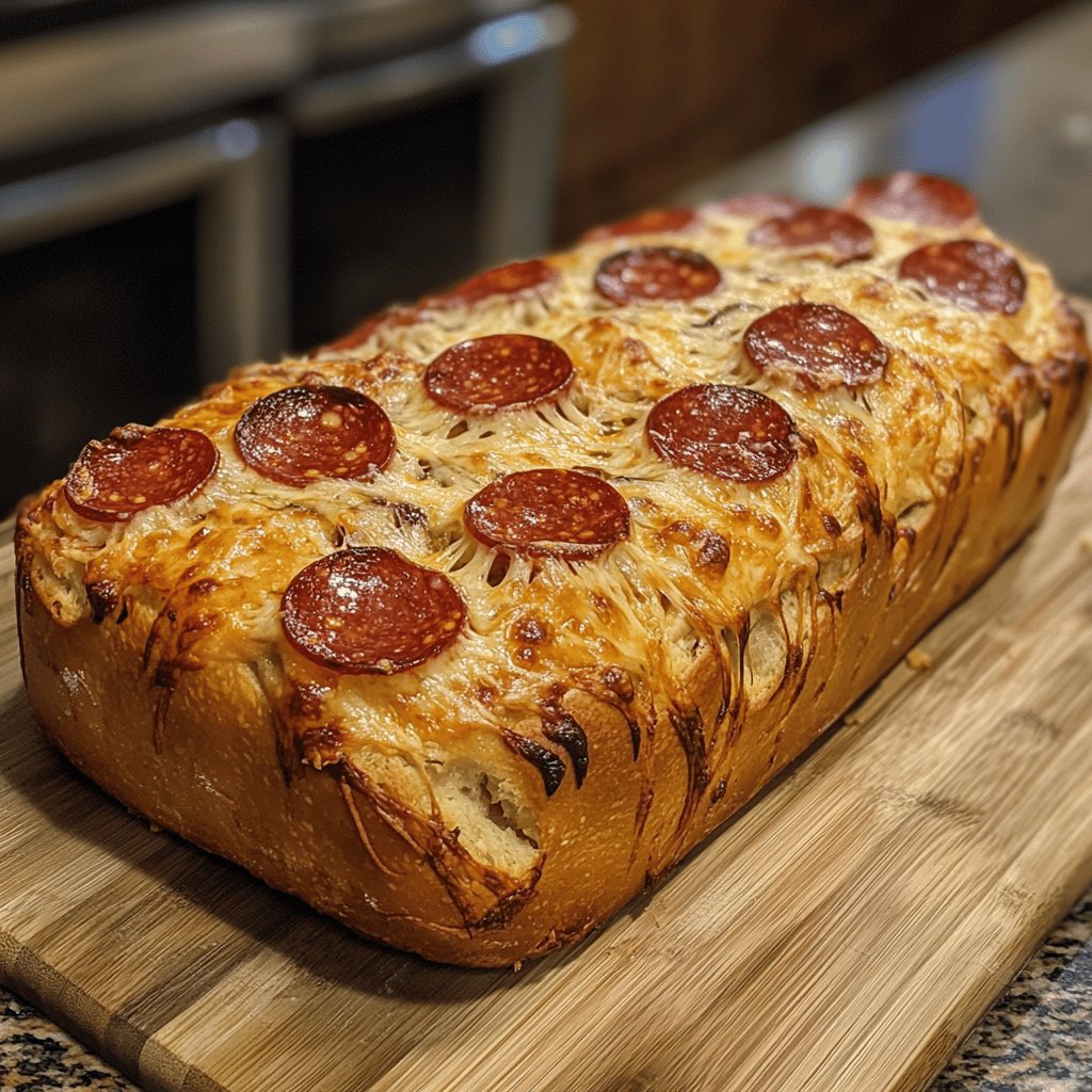 Simple Pepperoni Bread