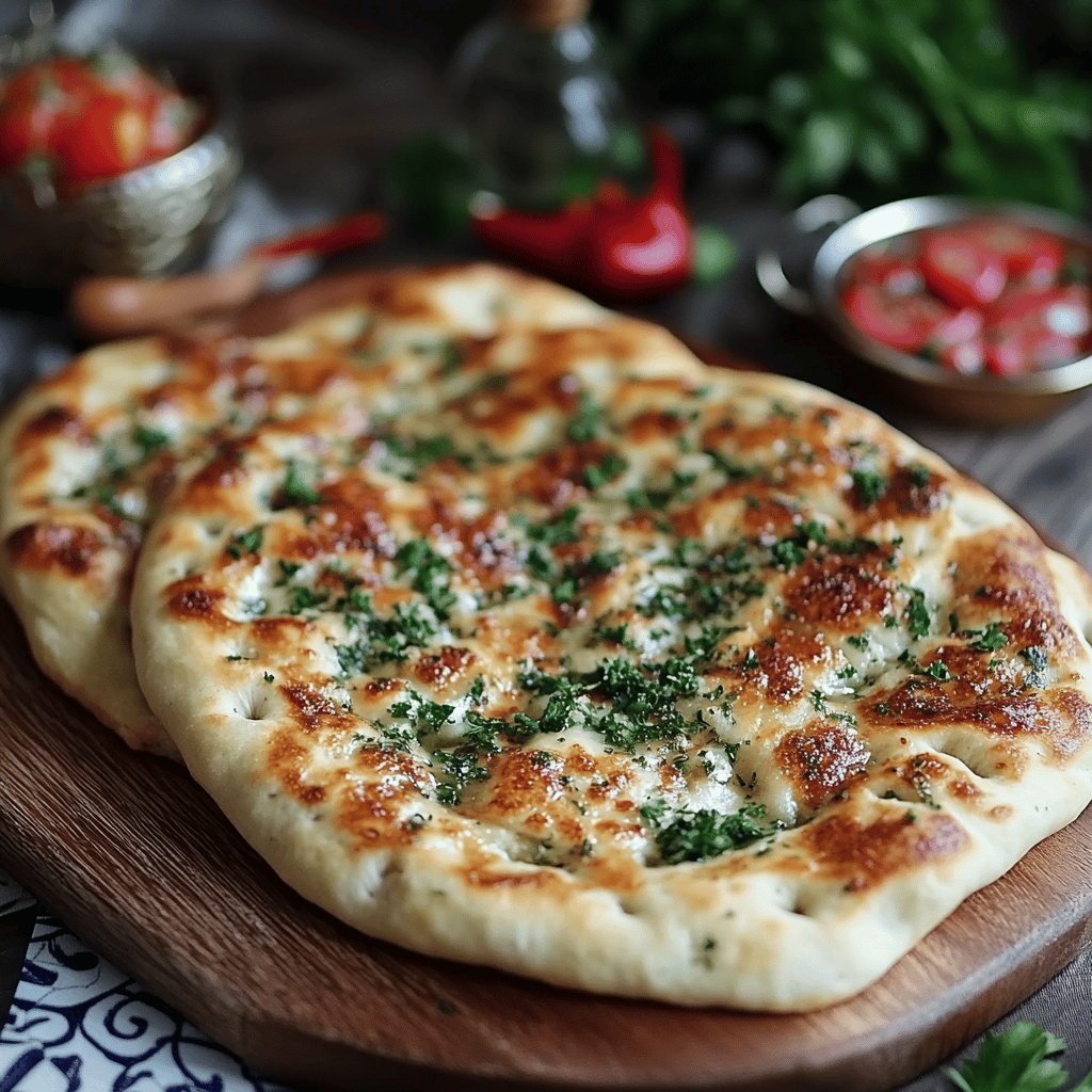 Turkish Bazlama Flatbread