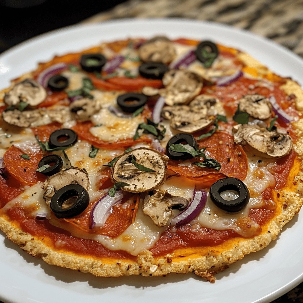 Cauliflower Pizza Crust