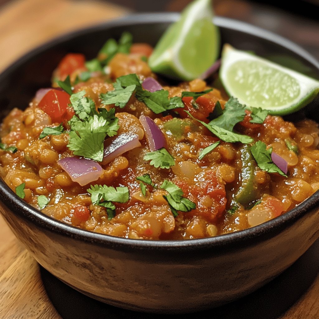 Simple Red Lentil Curry