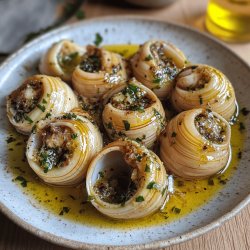 Escargots au beurre persillé