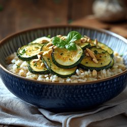 Riz aux courgettes gourmand