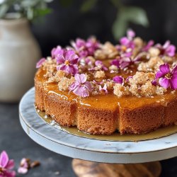 Cake au miel délicieux