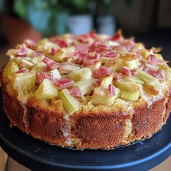 Rhubarb Cake