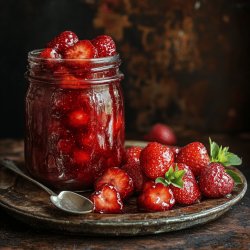 Confiture Fraises et Rhubarbe