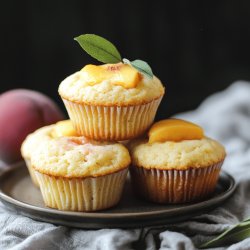 Delicious Peach Muffins