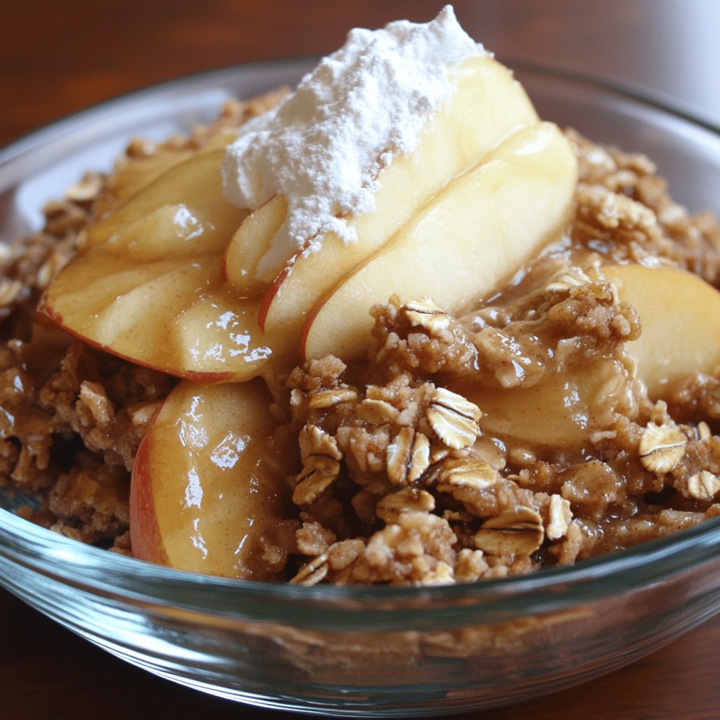 Apple Oatmeal Crisp