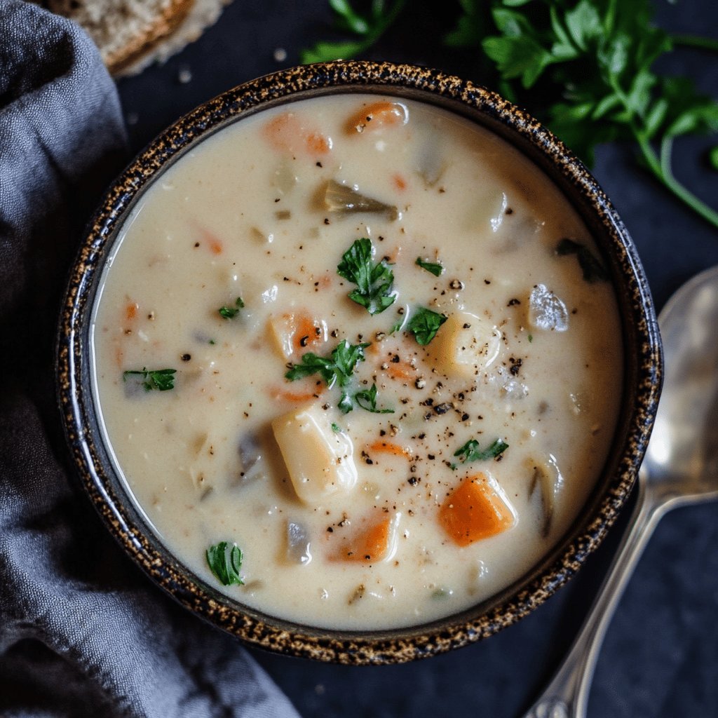 Classic Knoephla Soup