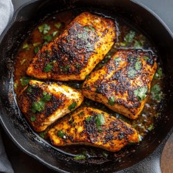 Spicy Blackened Fish