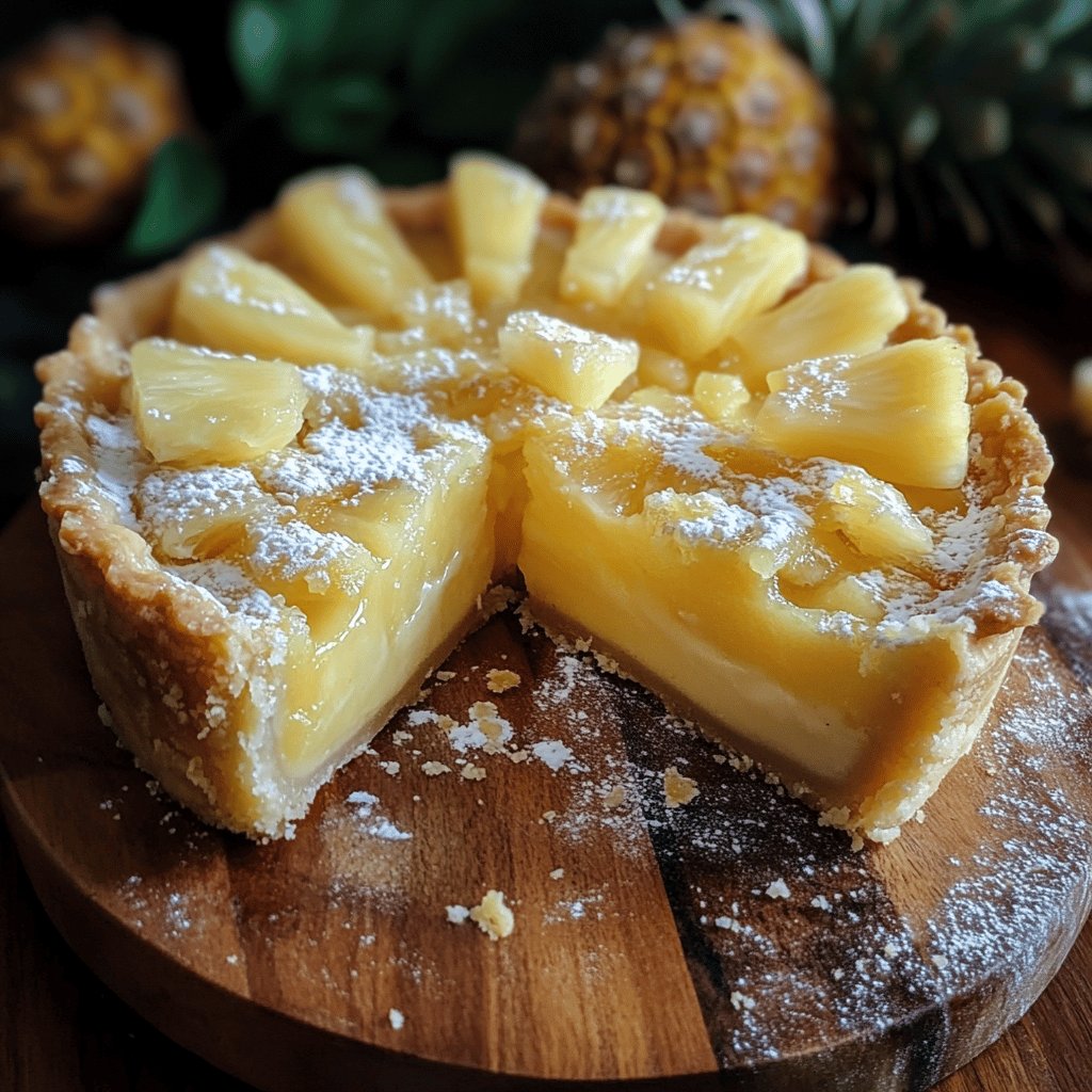 Delicious Pineapple Pie