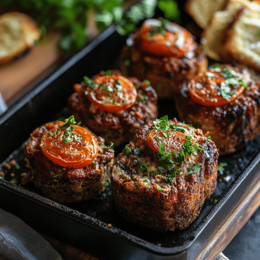 Delicious Mini Meatloaves