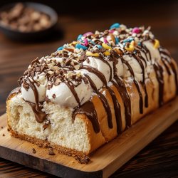 Delicious Ice Cream Bread