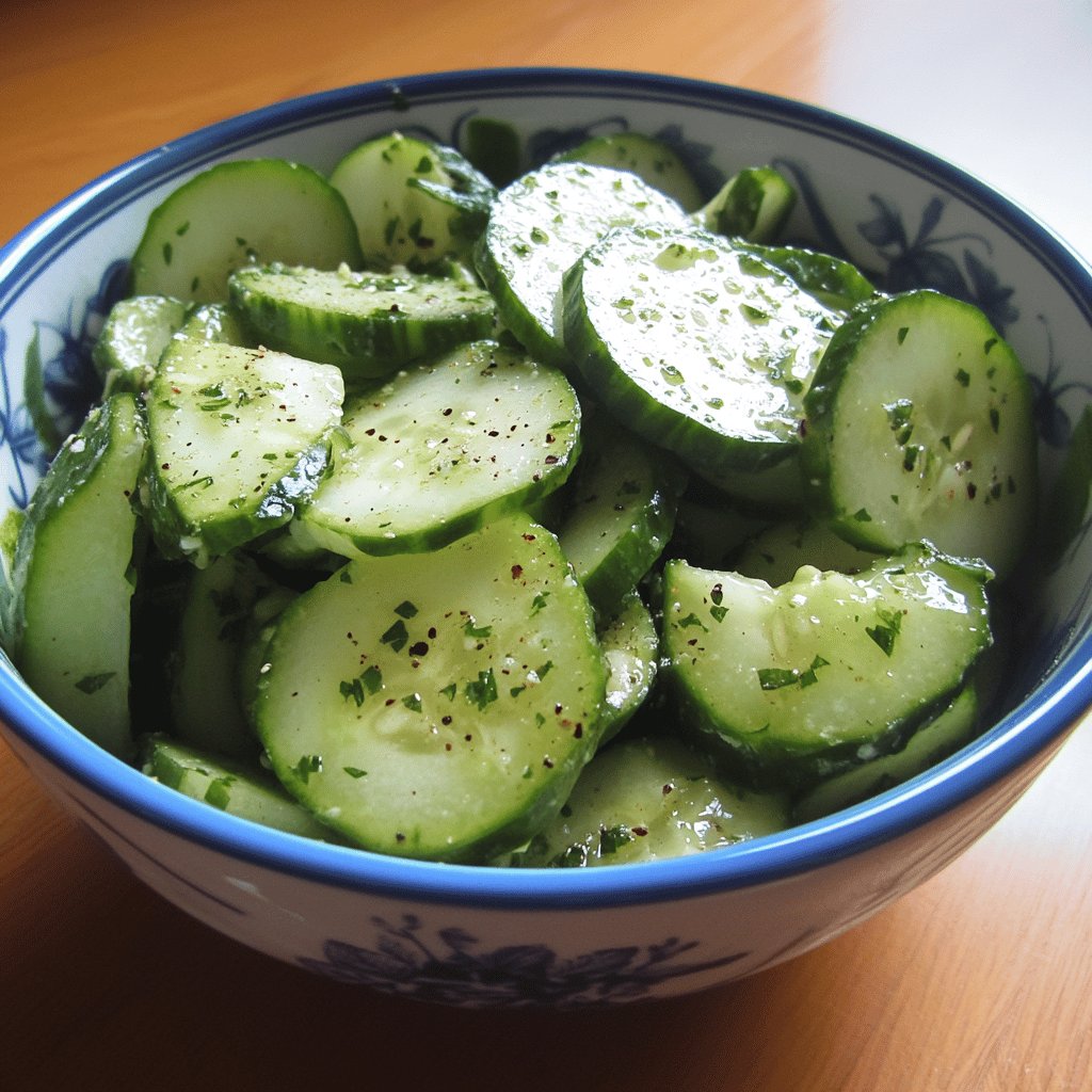 German Cucumber Salad