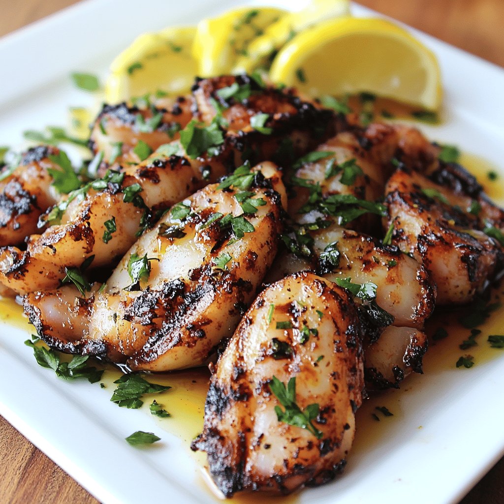 Grilled Octopus Delight