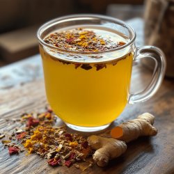 Ginger-Turmeric Herbal Tea