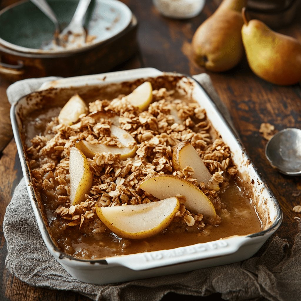 Delicious Pear Crisp