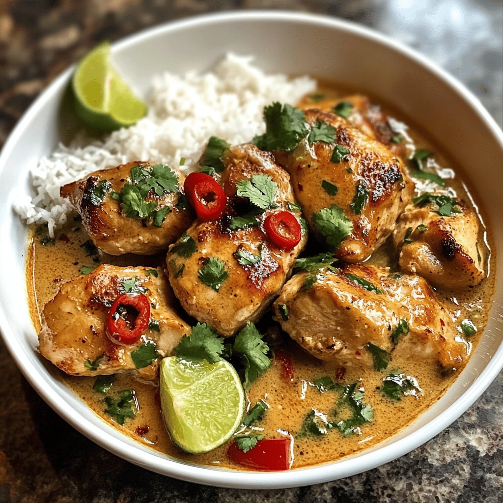 Spicy Thai Chicken