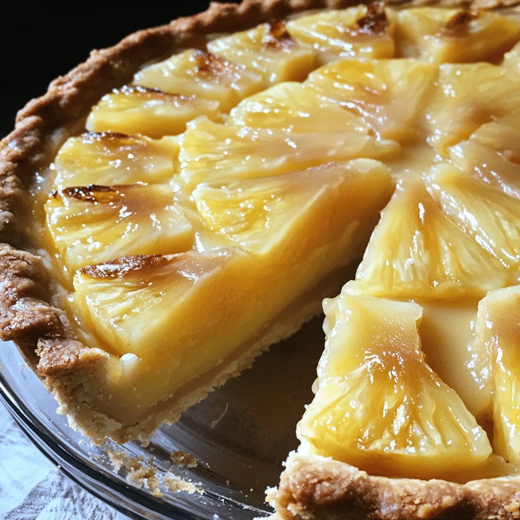 Creamy Pineapple Pie