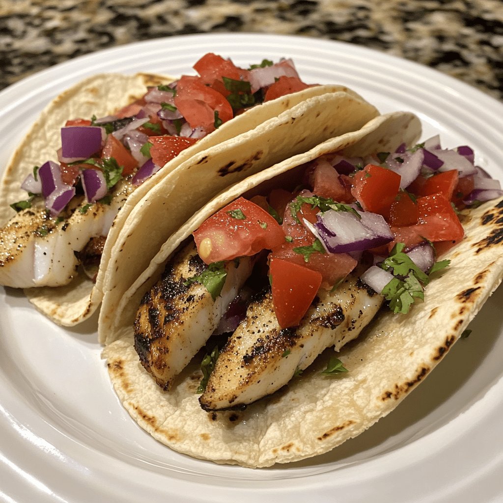 Simple Mahi Mahi Fish Tacos