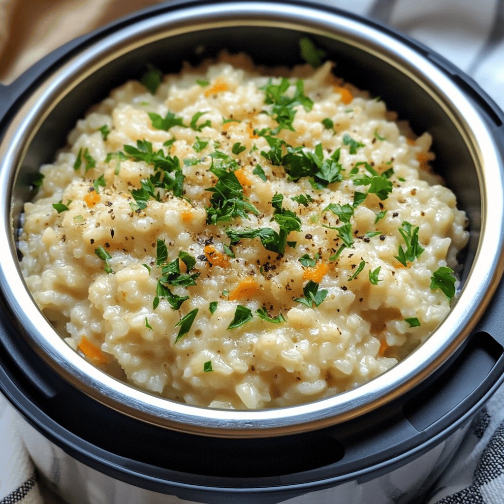 Instant Pot Creamy Risotto