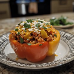 Mexican Inspired Stuffed Peppers