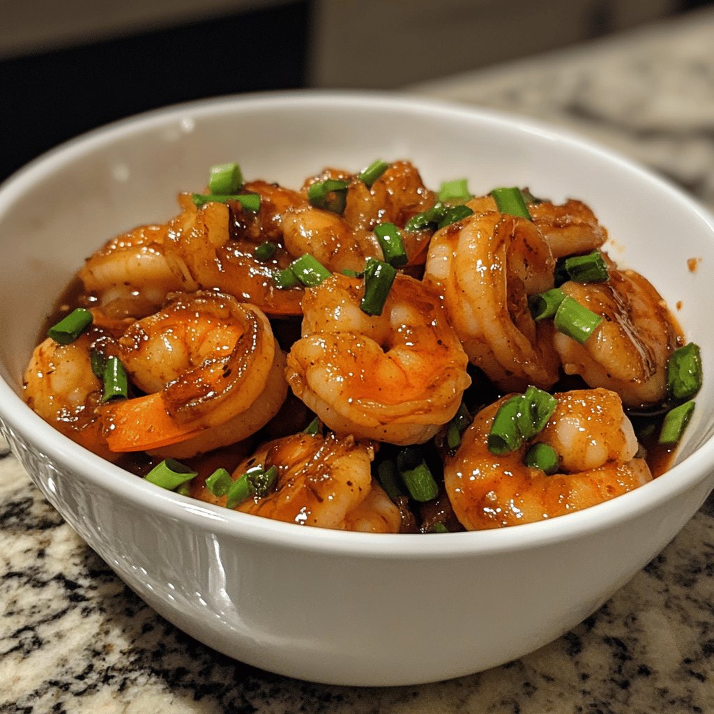 Spicy Szechwan Shrimp