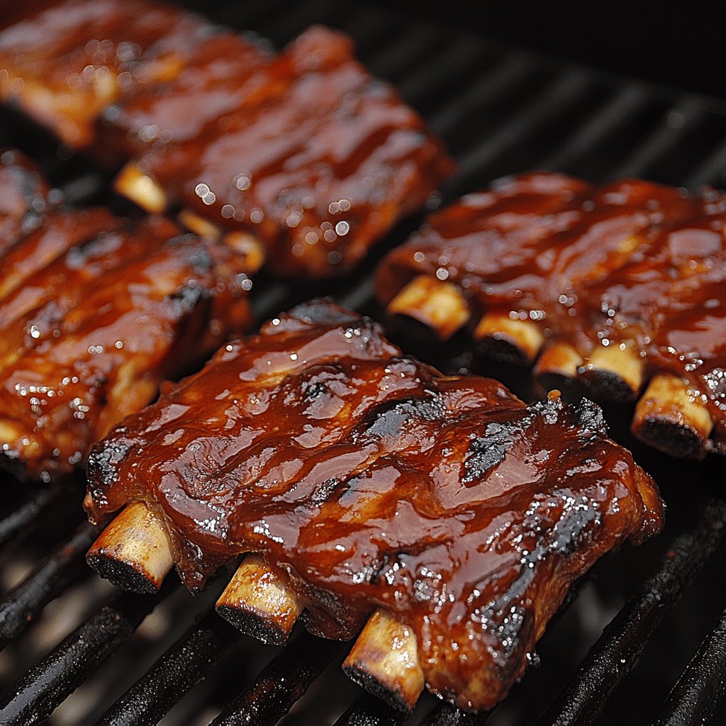 Grilled BBQ Ribs