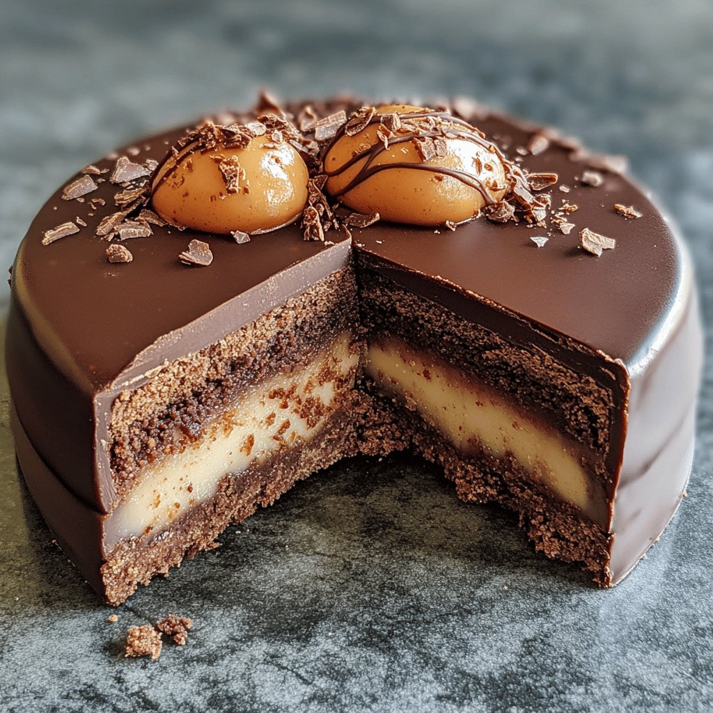 Gâteau au chocolat avec 2 œufs