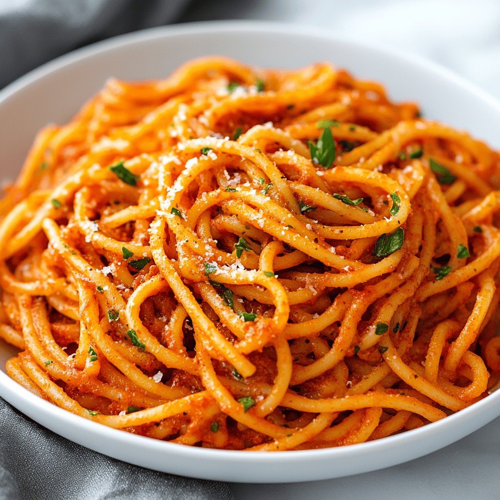 Spicy Fried Spaghetti