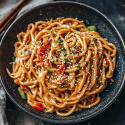 Creamy Peanut Butter Noodles