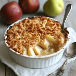 Delicious Apple and Pear Crumble