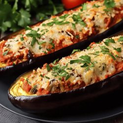 Delicious Stuffed Eggplant