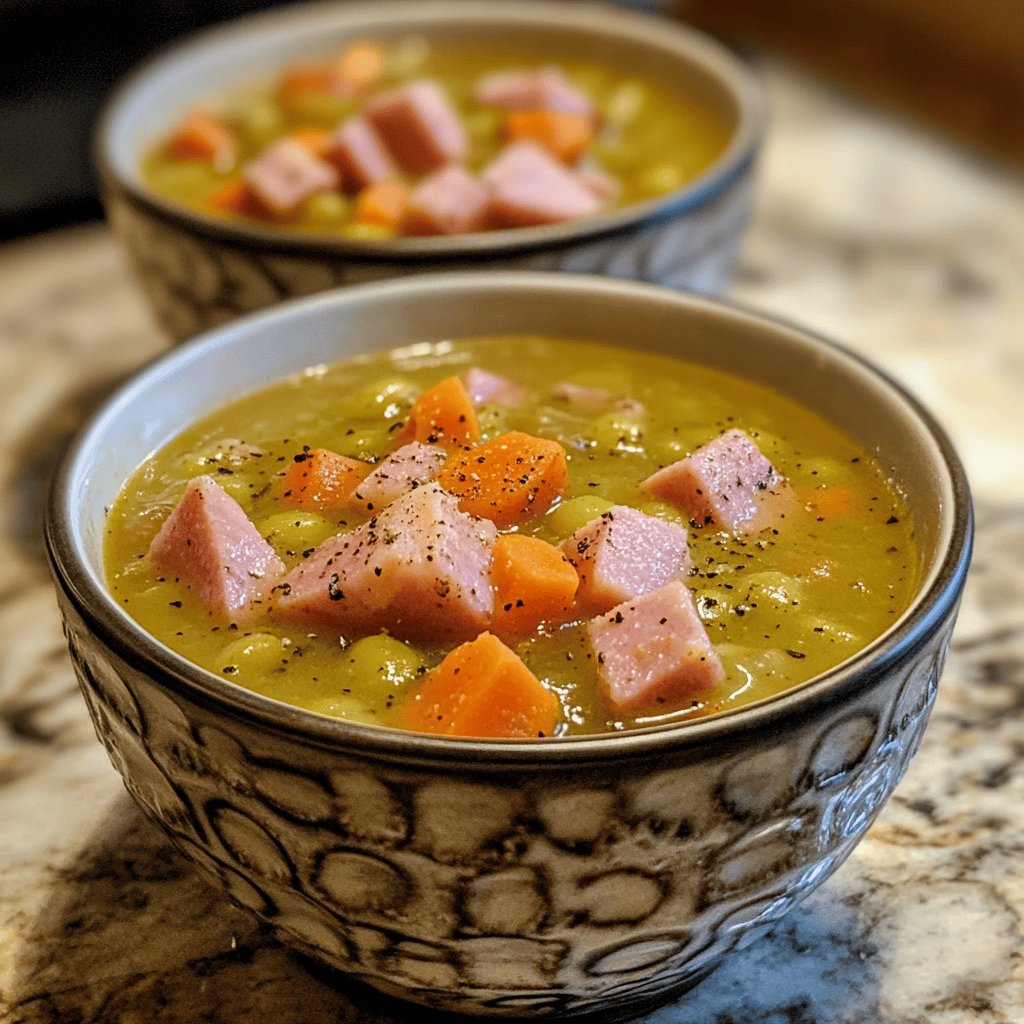 Instant Pot Split Pea and Ham Soup