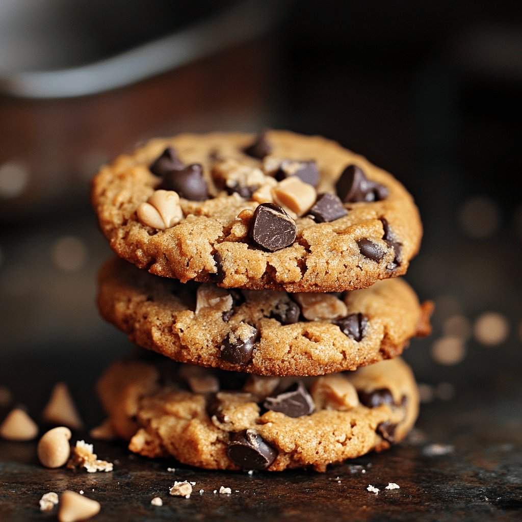 Peanut Butter Chocolate Chip Cookies